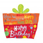 Product image for Happy Birthday Present Shape