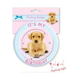 Product image for Cawb Cats And Dogs Flashing Badge