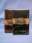 Product image for Leatherette Memo Pad Black/Brown