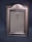 Product image for Lp13975 Silver Plated 30th Birthday Frame 4x6