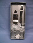Product image for White Diamante Wedding Cake Set