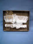 Product image for Ivory Diamante Wedding Garter