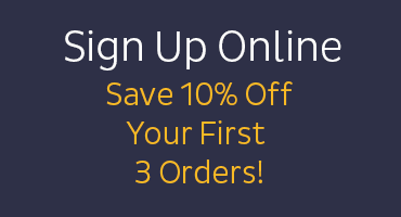 10% off first 3 order promotion