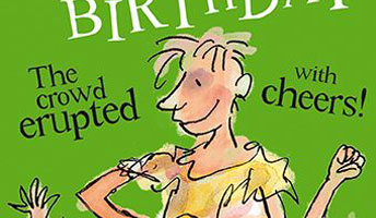 David Walliams greeting card. 