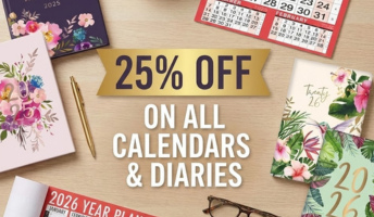 25% Off Calendars