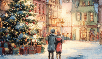 Christmas Open Greeting Cards