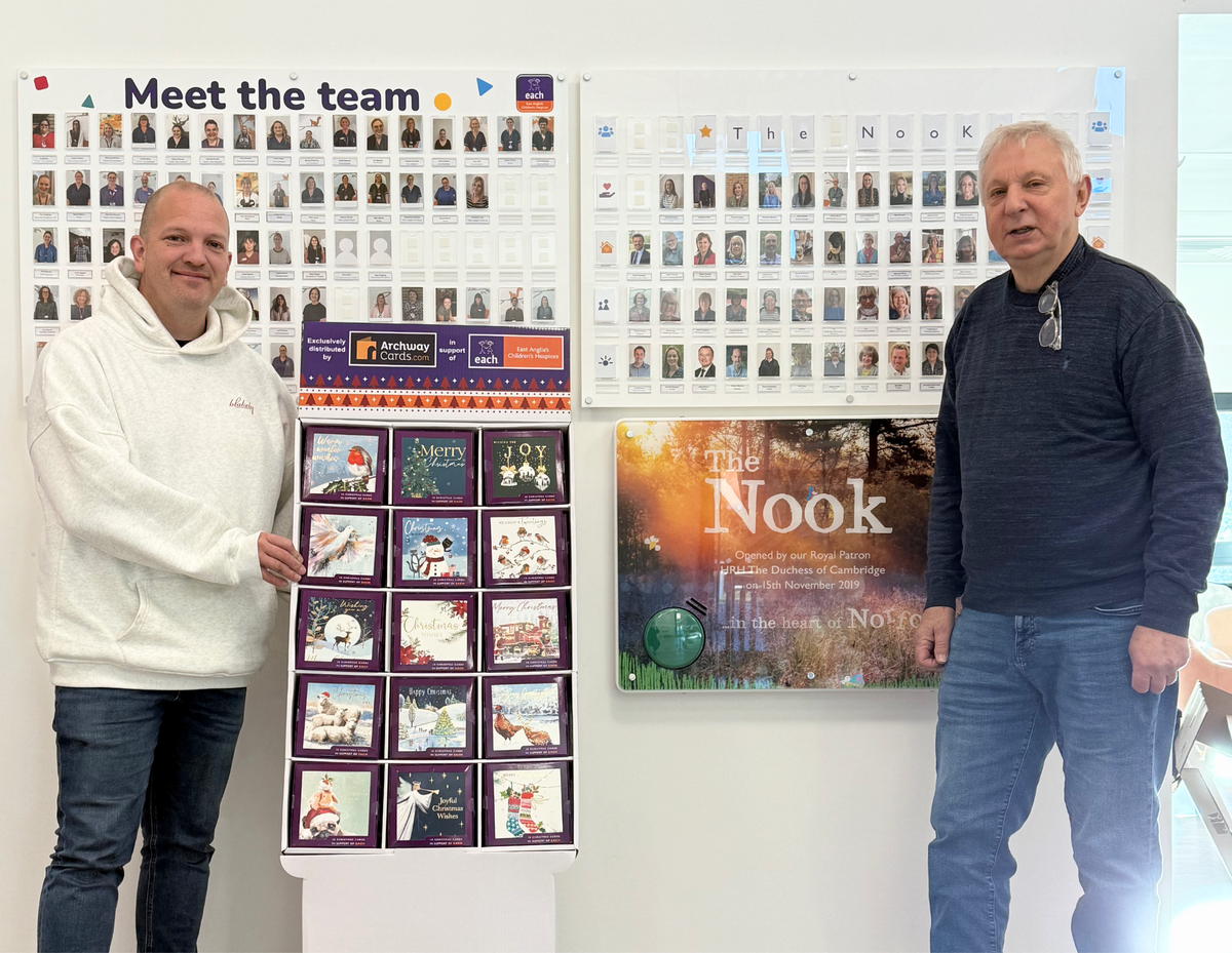 Christmas Cards Delivered to The Nook