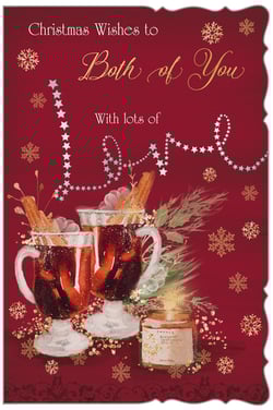Christmas wishes to both of you, with lots of love.