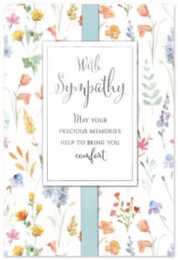 with sympathy may your precious memories help to bring you comfort