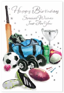 a birthday card that says happy birthday special wishes just for you