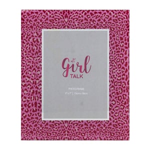 A picture frame that says "Girl Talk" on it.