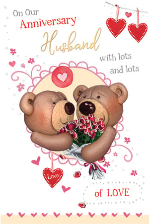 On our anniversary, my husband showered me with lots and lots of love.