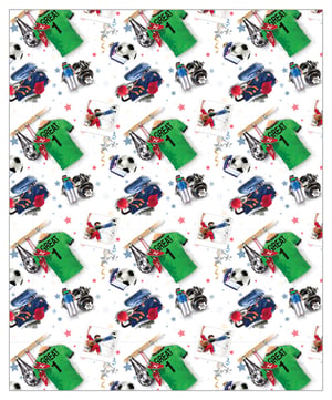 A seamless pattern with a green shirt that says "Great 1".