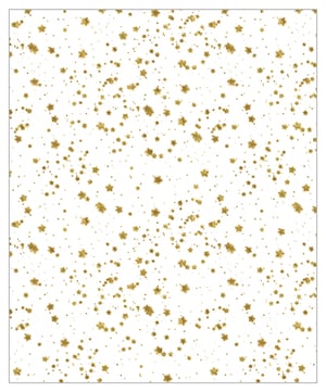 A white background with gold stars on it.