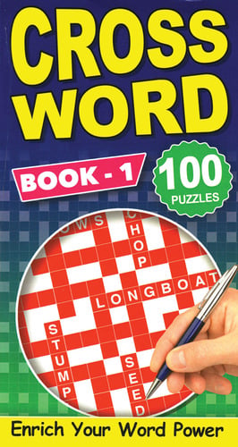 a book called cross word book 1 100 puzzles
