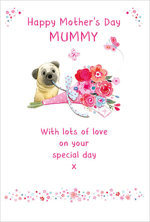 Happy Mother's Day, Mummy, with lots of love on your special day.