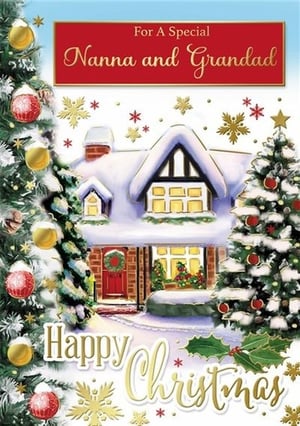 a christmas card for a special nanna and granddad