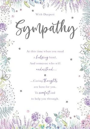 At this time, when you need a helping hand and someone who will understand, caring thoughts are here for you.