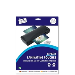 8 a4 laminating pouches are suitable for all hot laminating machines.