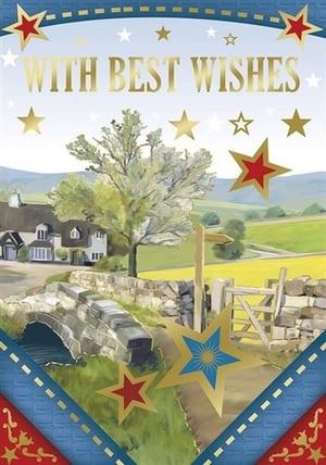a card that says with best wishes on it