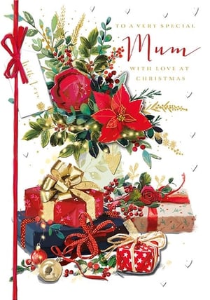 a christmas card for a very special mum with love at christmas