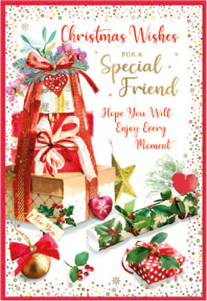 christmas wishes for a special friend hope you will enjoy every moment
