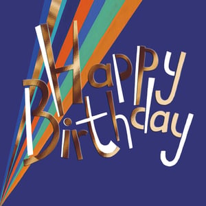 Make every birthday special with our 'Open Birthday Male' card from the Great British Card Company. This vibrant design features a bold 'Happy Birthday' message in metallic gold and crisp white, set against a rich blue background. Dynamic diagonal stripes in orange, teal, and blue add a modern, celebratory touch. Perfect for a wide range of male recipients, this stylish card offers a premium feel that customers will love. Supplied in a convenient pack of 6, it's an excellent addition to any card display, ensuring you're always stocked with a popular choice.