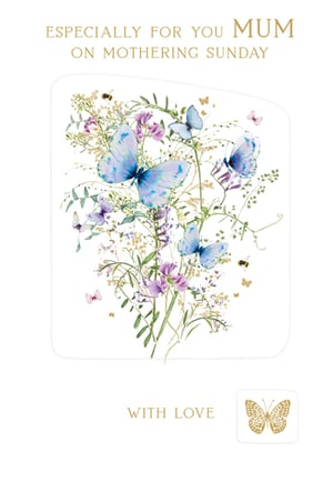 a card that says especially for you mum on mothering sunday