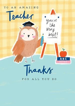 to an amazing teacher , you 're the very best ! thanks for all you do .
