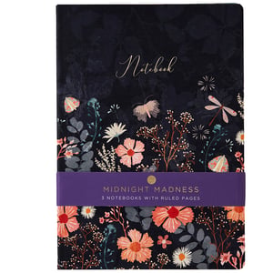 a notebook that says midnight madness on it