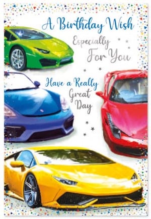 a birthday wish especially for you have a really great day