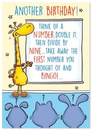 a giraffe is standing in front of a whiteboard with a message on it .