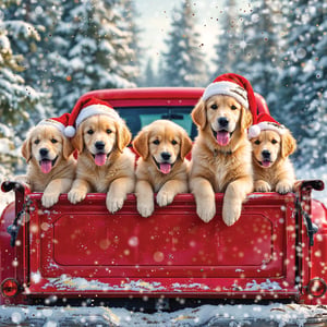 Bring festive cheer to your customers with these adorable Golden Retrievers In Hats Luxury Cards! Perfect for the holiday season, this delightful pack features 16 high-quality cards, with 8 of each of two charming designs. Imagine the smiles these happy pups, sporting their Santa hats in a snowy red truck, will bring to friends and family.
Crafted with care by the Great British Card Company, these luxury cards offer a touch of warmth and joy. Each wholesale pack contains 6 individual packs of 16 cards, ensuring you're well-stocked for the busiest time of year. A truly heartwarming choice for any Christmas card collection.