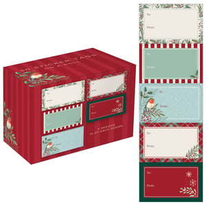Get ready for the festive season with our charming Evergreen 50 Stickers on a Roll, brought to you by Partisan Products Ltd. This delightful collection offers ultimate convenience for gift-wrapping, featuring 50 high-quality sticker tags neatly presented on a roll.
Each roll boasts 5 unique and beautifully illustrated designs, ensuring there's a perfect tag for every present. From classic Christmas foliage and berries to adorable robins and subtle snowflake accents, these tags exude traditional festive cheer. With 10 of each design, your customers will have plenty to go around.
Designed with clear 'To:' and 'From:' fields, these stickers make personalising gifts effortless. Stock up your shelves with this essential Christmas accessory; available in a wholesale pack size of 1x12. A must-have for any gift-giving occasion!