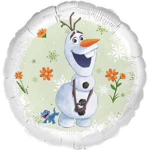 Bring a burst of sunshine and smiles to any celebration with our 18" Frozen Olaf foil balloon! This delightful design features everyone's favourite cheerful snowman, Olaf, beaming happily amidst a charming backdrop of delicate snowflakes and vibrant orange flowers. Look closely and you'll even spot the adorable Bruni, adding an extra touch of magic.
Perfect for Frozen-themed parties, birthdays, or as a special gift, this eye-catching balloon is sure to enchant fans of all ages. Crafted by Folat, you can trust in its quality and vibrant appeal. Supplied individually, it's easy to stock up and offer your customers a truly heartwarming addition to their party decorations. A must-have for any retailer!