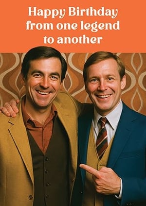 Bring a smile to any birthday with this amusing 'Open Humorous' card from the Great British Card Company. Featuring two dapper chaps and a fantastic retro aesthetic, it's designed to delight. The witty message, 'Happy Birthday from one legend to another,' makes it perfect for friends, family, or colleagues who appreciate a good laugh and a touch of vintage charm. These popular cards are supplied in a convenient pack of 6, making them an excellent addition to your greeting card selection. Help your customers celebrate their legends in style!