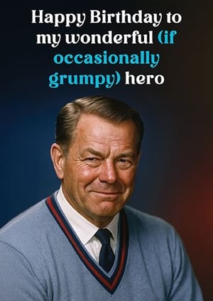 Brighten someone's special day with this wonderfully witty birthday card from the Great British Card Company. Our 'Open Humorous' design features a charming gentleman with a knowing smile, perfectly complementing the playful message: 'Happy Birthday to my wonderful (if occasionally grumpy) hero'. It's the ideal choice for celebrating those beloved figures in our lives who might have a soft spot for a good-natured tease. Crafted with quality, this card is sure to bring a chuckle and warm wishes. Available in a convenient pack of 6, ensuring you're always ready for those important birthdays. Stock up on this popular design today!