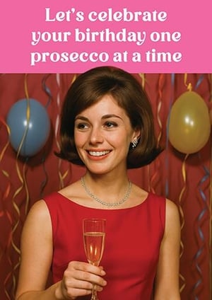 Raise a glass to birthdays with our delightful 'Open Humorous' card from the Great British Card Company! This charming design features a stylish woman, prosecco in hand, ready to celebrate, perfectly capturing the joy of a special occasion. The witty message, 'Let's celebrate your birthday one prosecco at a time,' is sure to bring a smile and a chuckle to any recipient's face. With its vibrant party atmosphere and playful tone, it's an ideal choice for customers seeking a fun and memorable birthday greeting. Stock up on this popular design, available in a convenient pack size of 1x6, and add a touch of sparkle to your card selection.