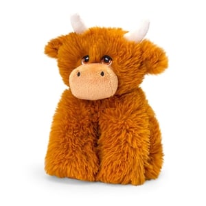 Introduce a touch of Scottish charm to your shelves with the delightful 25CM Keeleco Highland Cow from Keel Toys. This irresistibly cute plush toy captures the iconic look of the beloved Highland Cow, complete with its distinctive shaggy brown fur and adorable little horns.
Crafted with super-soft materials, this cuddly companion features friendly, expressive eyes and a sweet, embroidered snout that will melt hearts. Standing at a perfect 25cm, it's an ideal size for snuggling, display, or as a charming gift. Each Highland Cow is supplied individually, making it easy to stock for your customers. A must-have for plush collectors and animal lovers alike!