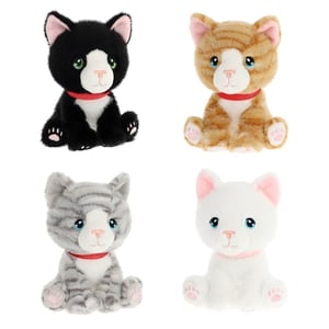 Introduce a touch of irresistible charm to your store with the 14cm Keeleco Kitty Love assorted plush toys from renowned supplier Keel Toys. This delightful collection features four unique and utterly adorable cat designs, each ready to capture hearts. Your customers will love the classic black and white, the vibrant orange tabby, the sweet grey tabby, and the pristine white kitty, all boasting bright, friendly eyes and cute collars.
Crafted with Keel Toys' commitment to quality and sustainability, these cuddly companions are perfect for gifting and impulse purchases. Their compact 14cm size makes them ideal for attractive displays and easy for little hands to cherish. Available in a convenient pack of 12 (three of each design), ensuring a popular variety for your shelves. Stock up on these purr-fectly lovable kittens and watch them fly off the shelves!