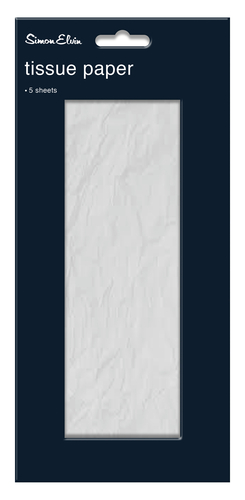 Add a touch of elegance to your packaging and crafts with this lovely 5 Sheets White Tissue Paper from Simon Elvin. Perfect for wrapping delicate gifts, adding volume to gift bags, or for various creative projects, this versatile white tissue paper is a must-have for any retail business. Each pack contains 5 generous sheets, offering excellent value and quality. Supplied in a convenient wholesale pack size of 1x6, you'll have plenty on hand to meet your customers' needs. The subtle texture of the paper adds a sophisticated finish, making every item feel extra special. Stock up today and elevate your presentation!