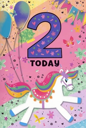A birthday card that says "You are 2 birthday wishes."