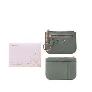 Introducing the Equilibrium Ladies Credit Card & Coin Wallet With Keyring – a truly versatile and stylish accessory for your customers. This compact wallet, presented in a sophisticated grey, is designed for ultimate convenience. It features multiple slots for credit cards, a secure zipped compartment perfect for coins or small essentials, and a handy keyring to keep keys close at hand.
Crafted with a keen eye for detail, its sleek design makes it an ideal everyday companion or a thoughtful gift. Each wallet comes individually packaged, complete with a charming gift card, adding an extra touch of elegance. A must-have for organised style!