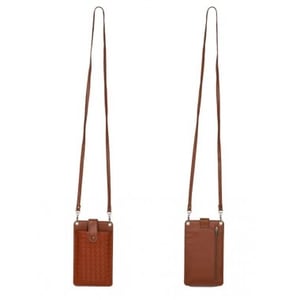 Introduce your customers to the perfect blend of style and practicality with our Equilibrium Woven Mobile Phone Pocker Bag in Tan. This chic accessory is designed for the modern individual on the go, offering a secure and fashionable way to carry essentials.
Crafted with a distinctive woven front and a smooth back featuring a convenient zip pocket, this compact bag is as elegant as it is functional. The rich tan hue complements any outfit, while the adjustable strap ensures comfortable wear, whether cross-body or over the shoulder. Ideal for keeping a phone, cards, and keys close at hand, it's a must-have item for everyday adventures or special occasions. Supplied by Y and L Company Ltd, this single-pack item is ready to become a best-seller in your collection.