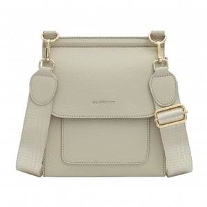 Elevate your customers' style with the chic Equilibrium Cross Body Bag in Cream. This versatile bag, crafted with a lovely pebbled faux leather finish, is designed for both elegance and everyday practicality. It features a handy front pocket and gleaming gold-tone hardware, adding a touch of sophistication. The comfortable, adjustable wide strap ensures a perfect fit, allowing for effortless wear throughout the day. Its beautiful cream hue makes it an ideal accessory to complement any outfit, from casual to smart. Each bag is supplied individually, making it easy to stock. A stylish and functional addition to any collection.