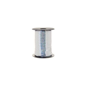 Add a touch of dazzling brilliance to your gifts and decorations with our stunning 250m Silver Holographic Curling Ribbon. This eye-catching ribbon shimmers with a beautiful holographic effect, catching the light from every angle to create a truly memorable finish.
Perfect for elevating gift wrapping, tying balloons, or adding a festive flourish to any occasion, its generous 250-metre length ensures you'll have plenty for all your creative needs. The convenient single spool makes it easy to store and dispense. Make your packages pop and your celebrations sparkle with this gorgeous silver ribbon!