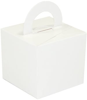 Present your gifts and balloons beautifully with our versatile White Balloon/Gift Box! This crisp, clean white box features a convenient, sturdy handle, making it effortlessly portable for your customers.

Whether you're packaging a celebratory balloon, a delightful party favour, or a special gift, its classic design provides the perfect canvas for any occasion. Simple to assemble and always in style, these boxes ensure your offerings look their absolute best.

Available in a handy pack of 10, ready to boost your business. Exclusively from Balancebest Ltd.