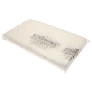 A piece of paper in a plastic bag that says "kaleidoscope party."