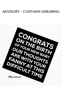 Congratulations on the birth of your new baby. Our thoughts are with you during this difficult time.