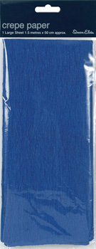 Add a vibrant touch to any craft project or celebration with our Dark Blue Crepe Paper from Simon Elvin. This versatile crepe paper is a popular choice for schools, retailers, and event planners alike, offering endless creative possibilities.
Each generous sheet measures 1.5 metres by 50 cm, providing plenty of material for decorations, intricate paper crafts, party backdrops, and more. The rich, dark blue colour is perfect for creating sophisticated themes or adding a striking accent to any design.
Supplied in convenient packs of 12, you can easily stock up and ensure you always have this essential crafting item readily available. Order your Simon Elvin Dark Blue Crepe Paper today and let the creativity flow!